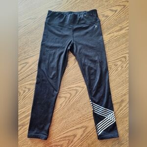Xersion Leggings Girls Size 6 XS Black High Rise Athletic Spandex Quick Dry